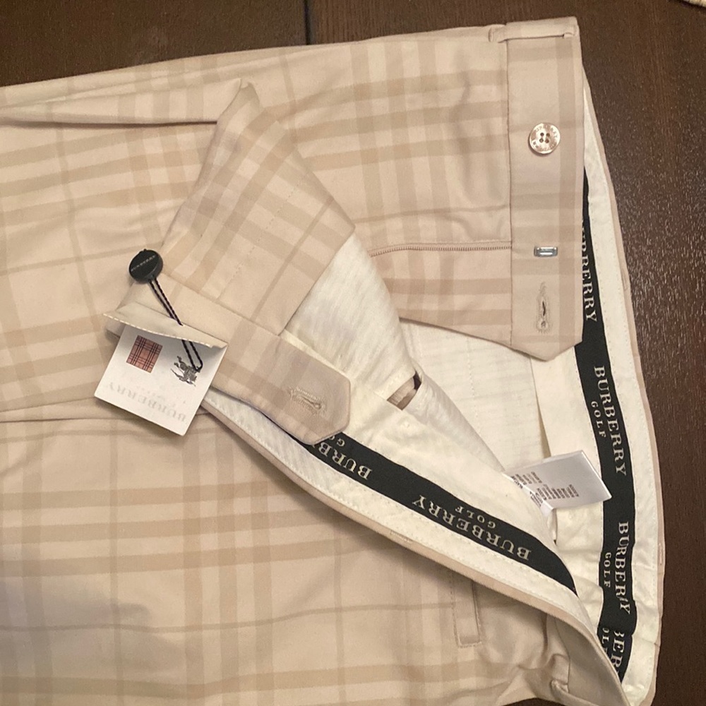 Men Burberry Golf Pants